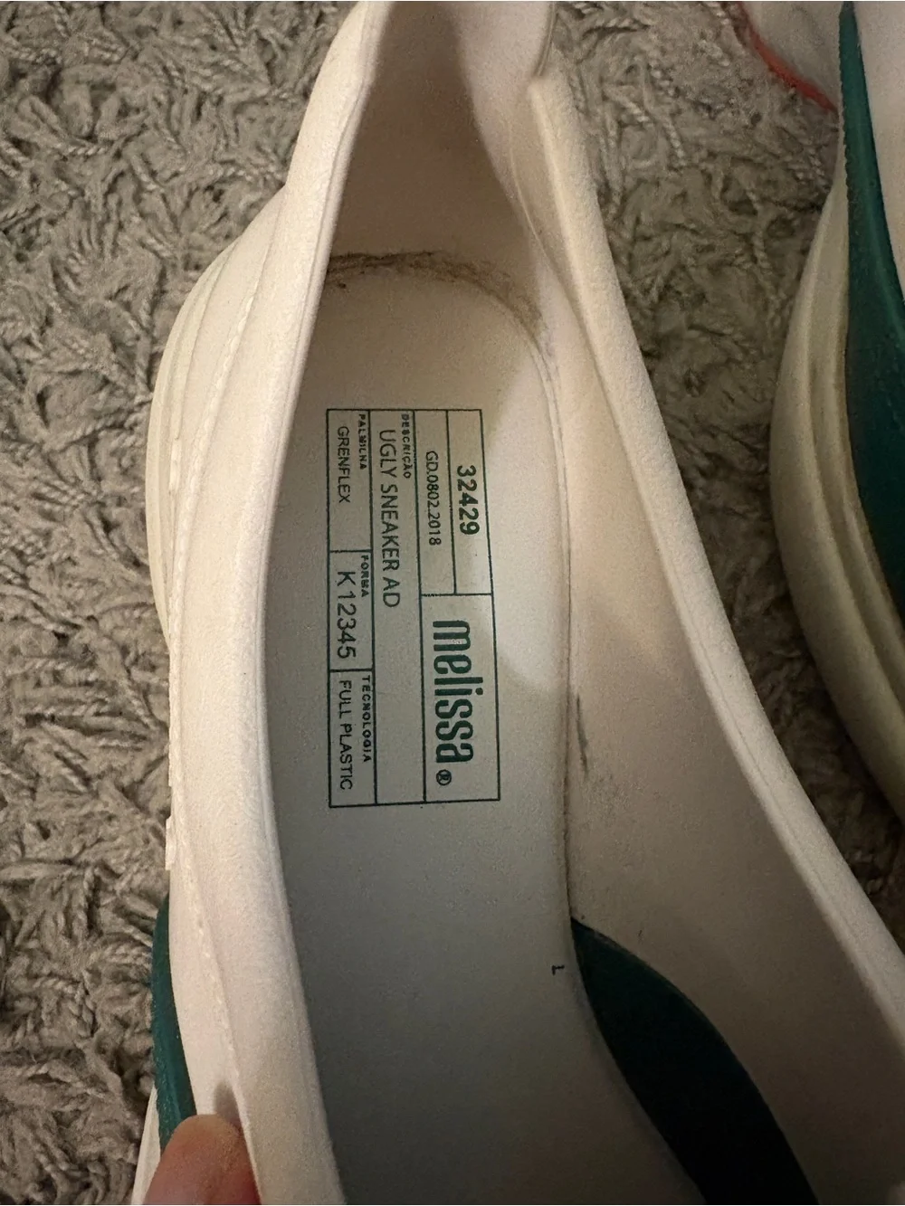 Melissa “ugly sneakers”
